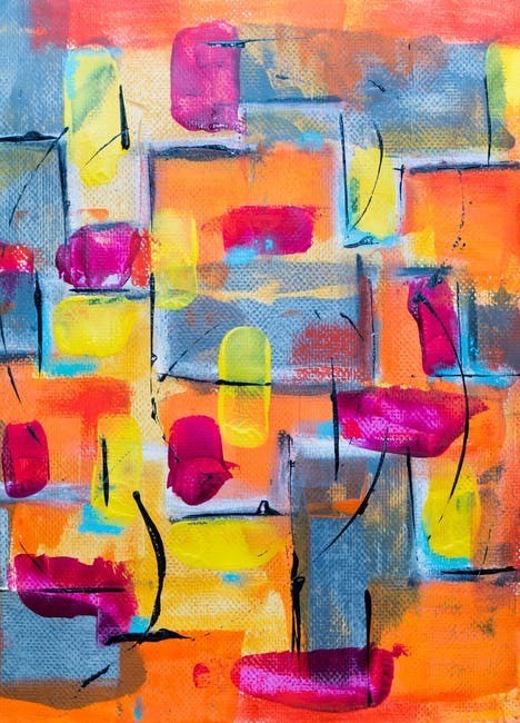 abstract colorful art