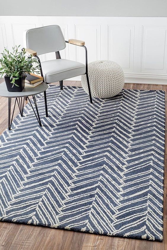 hand tufted rug denim hand tufted