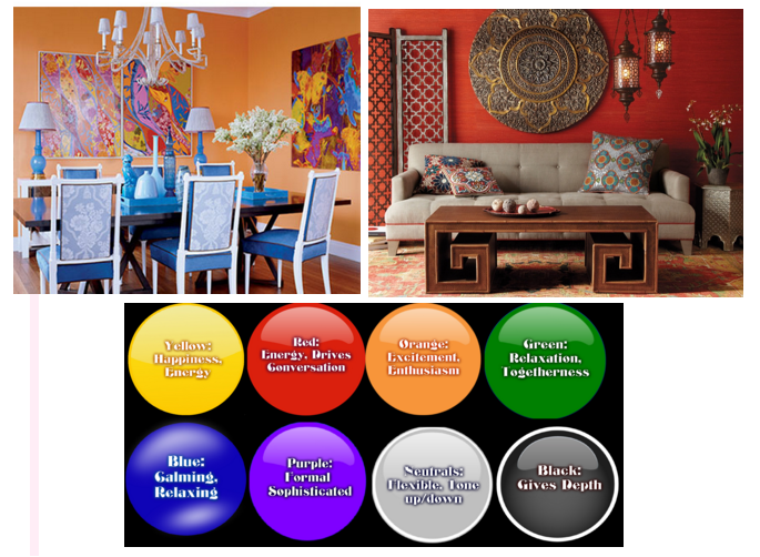 colorful rooms