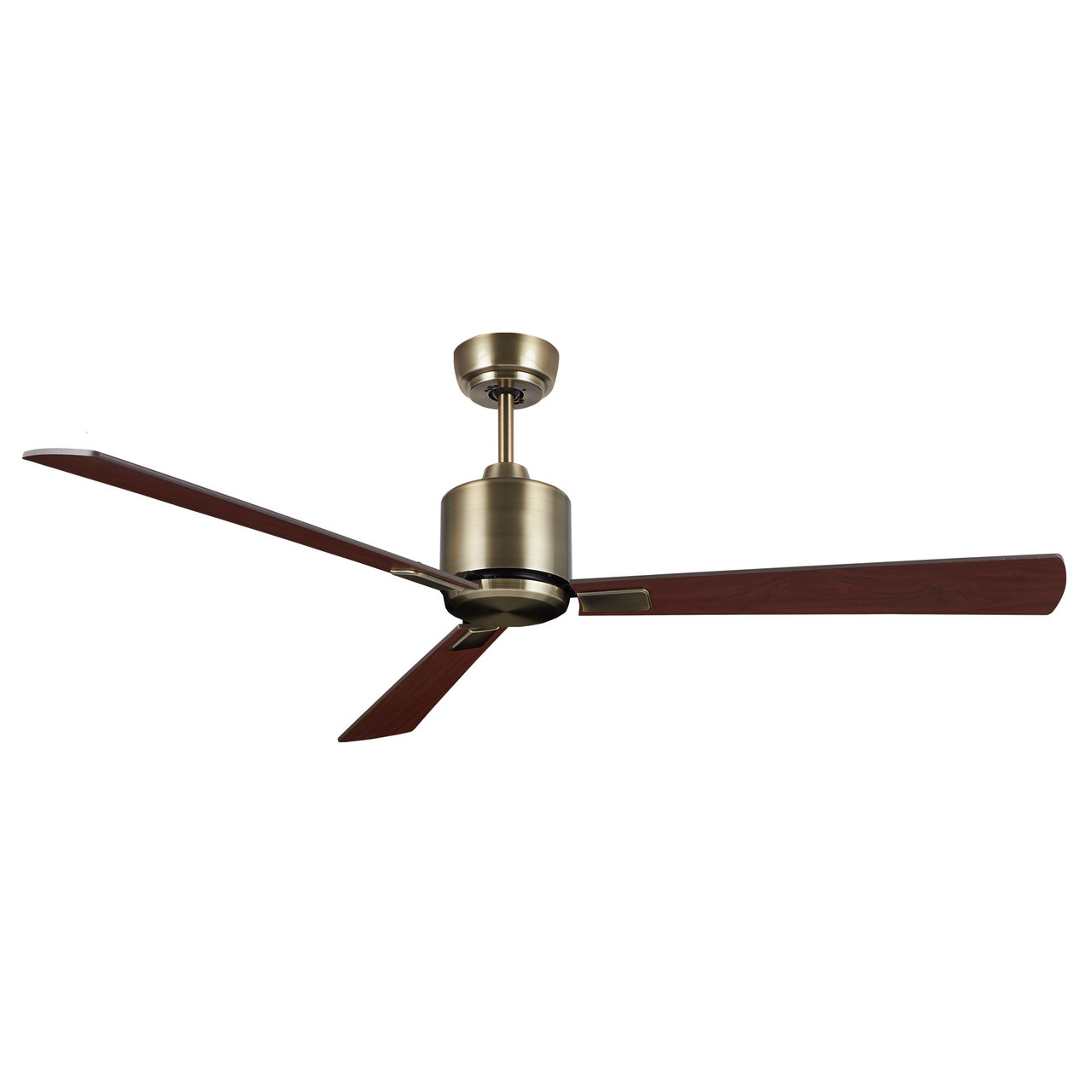 KittyHawk Ceiling Fan Antique Brass 52in