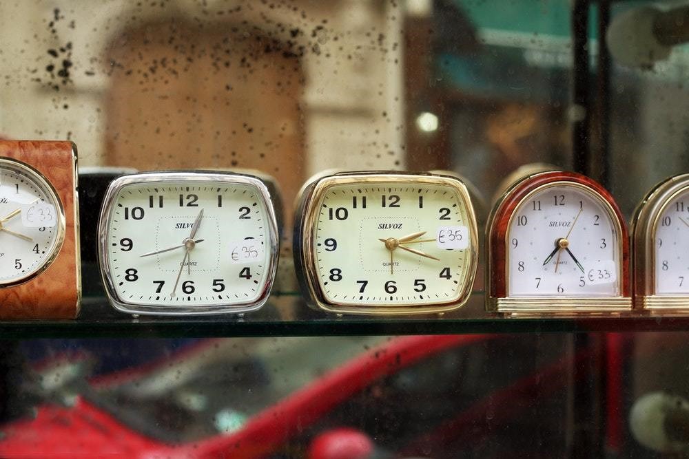 old european desk clocks