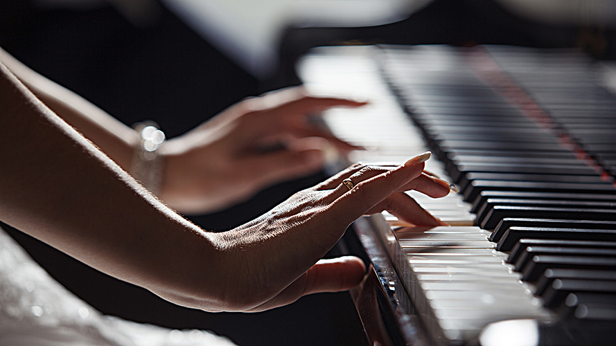 playing the Piano