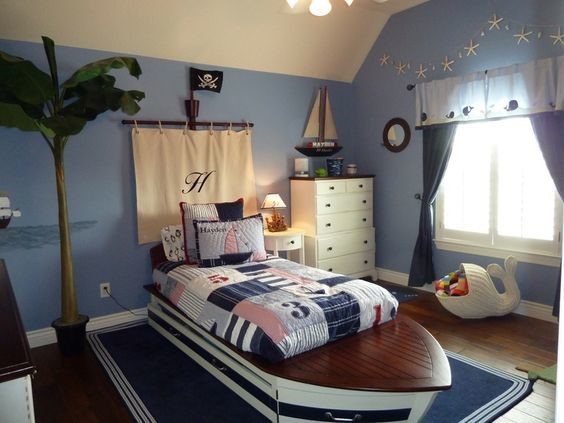 pirate themed kids bedroom