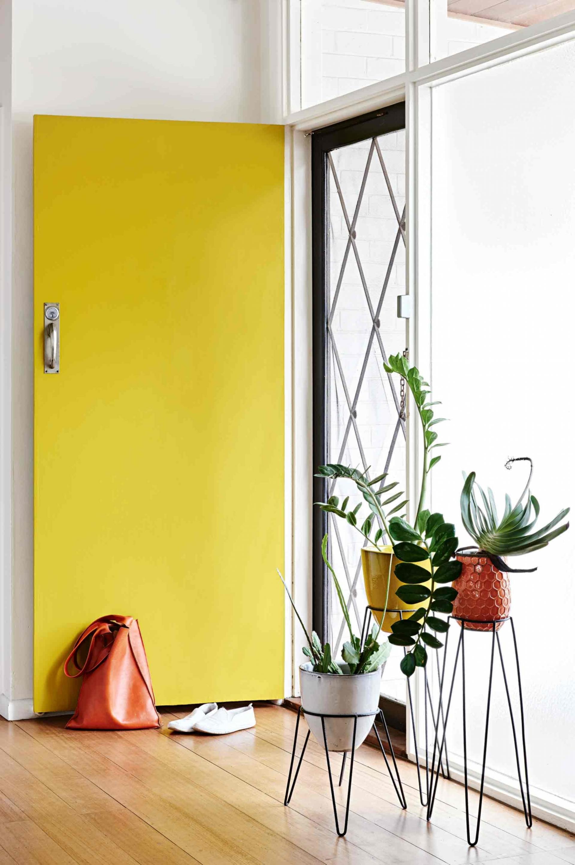 yellow door