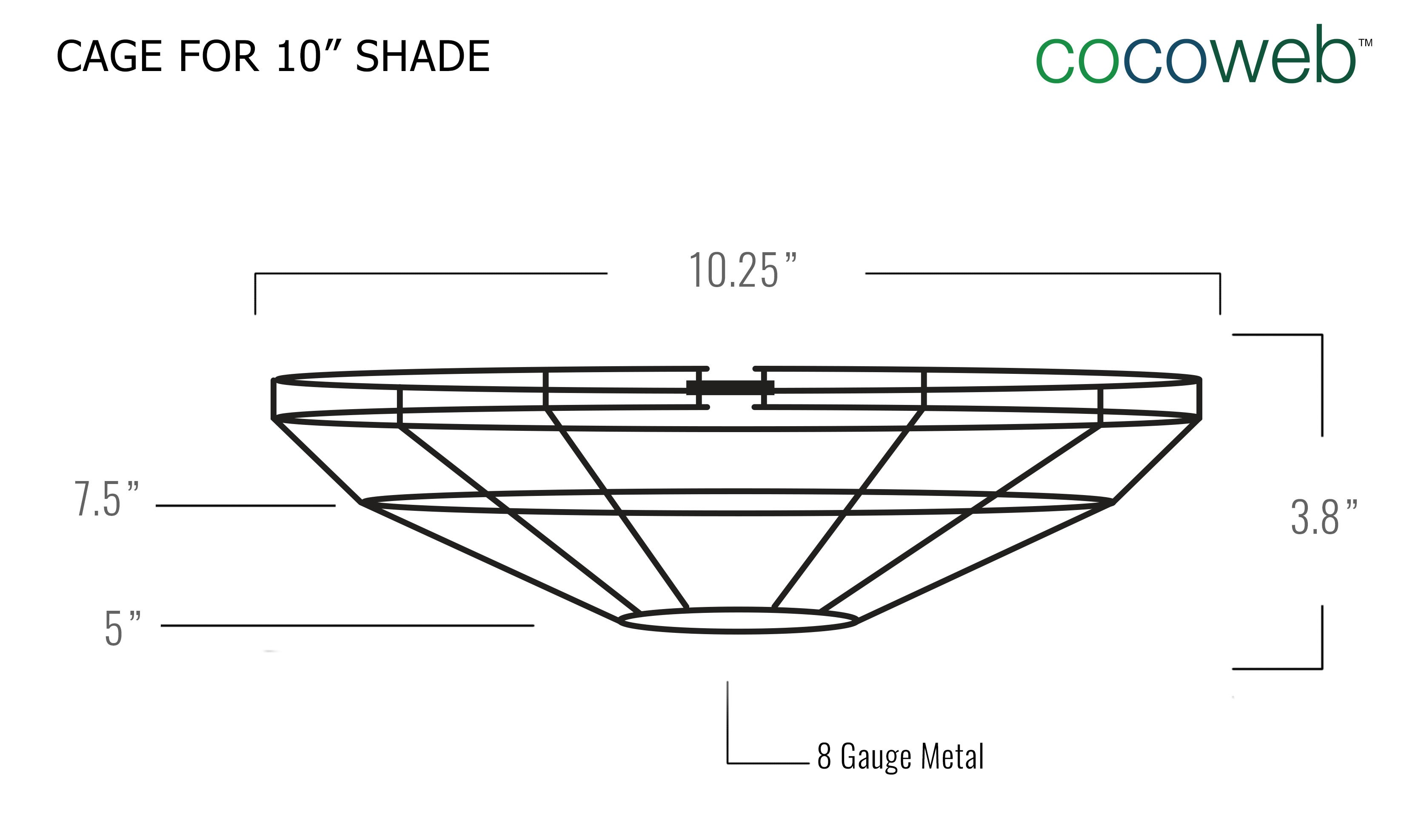 Barn Light Cage Dimensions