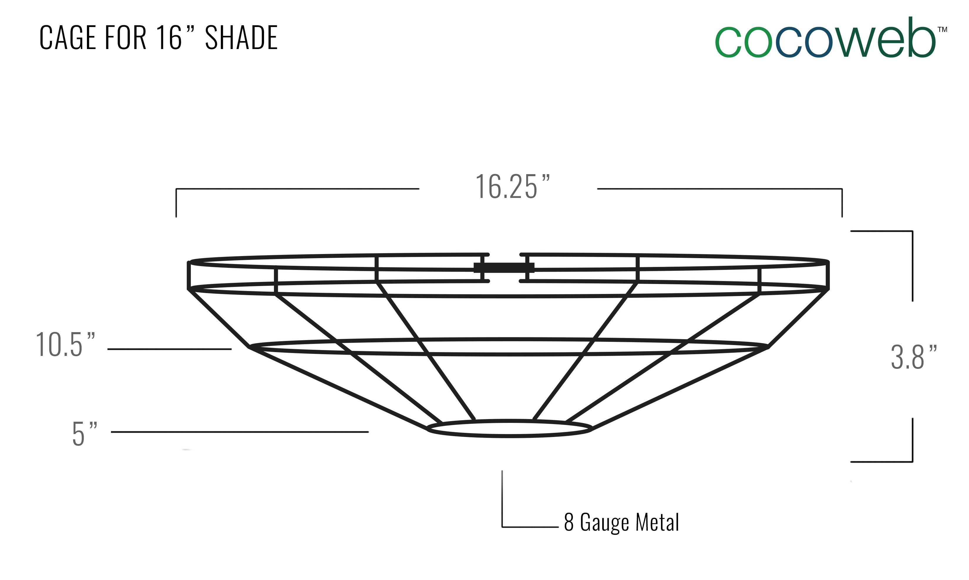 Barn Light Cage Dimensions