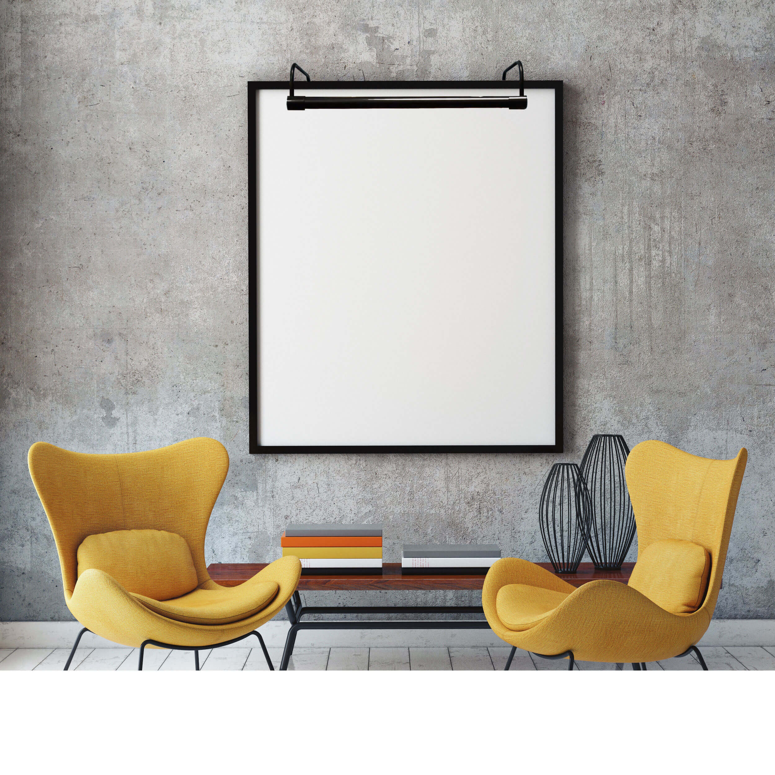 frame with picture light